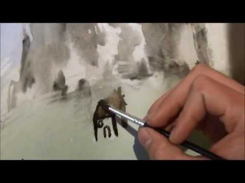 480x360 How To Draw Hyper Realistic Paintings Watercolor Tutorial (Parody