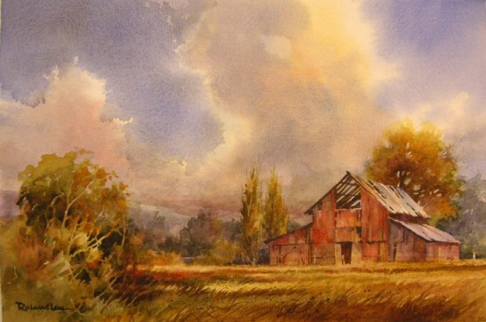 1000x663 Old Red Barn Roland Lee