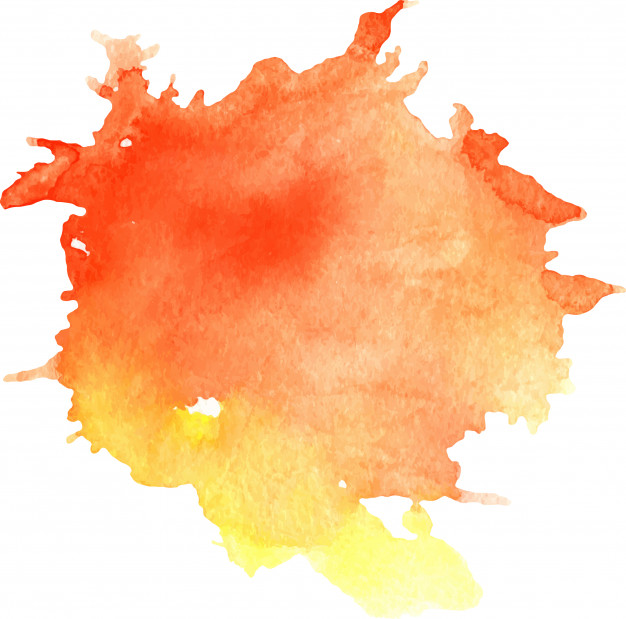 Red Orange Watercolor at GetDrawings | Free download