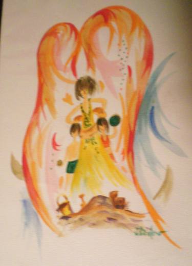 375x520 Original Religious Watercolor Paintings From Puerto Rico Saatchi Art