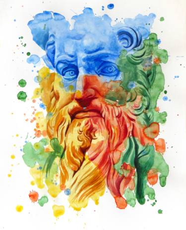 375x464 Original Religious Watercolor Paintings From Serbia Saatchi Art