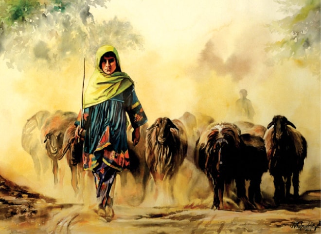 660x480 Paintings Illustrate Historical, Religious, Cultural Diversity Of