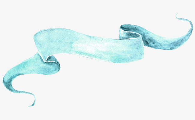 650x400 Watercolor Flower Ribbon Decoration, Watercolor Clipart, Flower