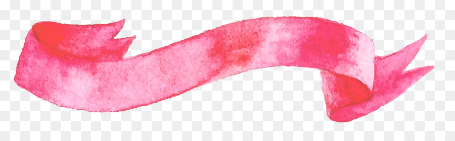 900x280 Watercolor Painting Ribbon Adobe Illustrator Illustration