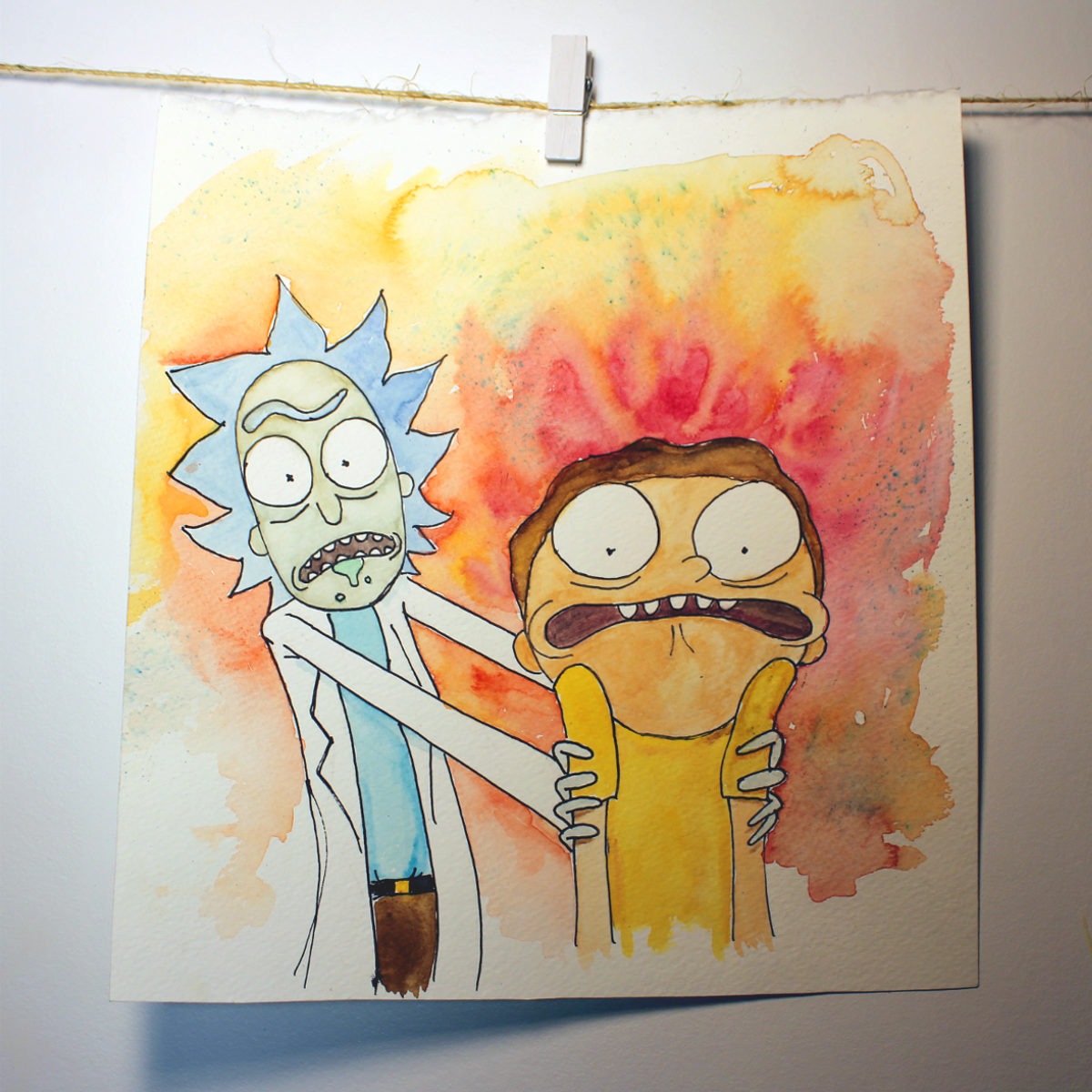 1200x1200 Rick And Morty Bee Island