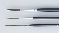 250x143 Pure Sable Liner (Rigger) Long Handle