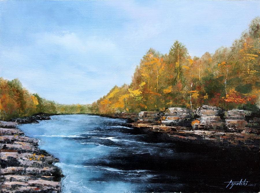 900x668 River Streams Oil Painting Fine Arts Gallery