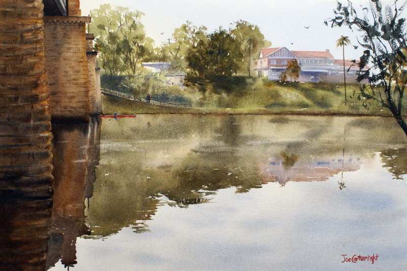 800x534 Watercolor Painting River Gallery