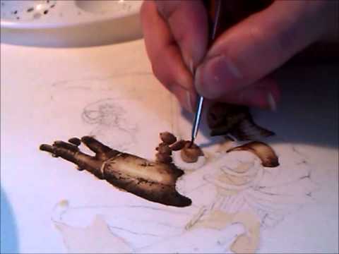 480x360 Watercolor Robot