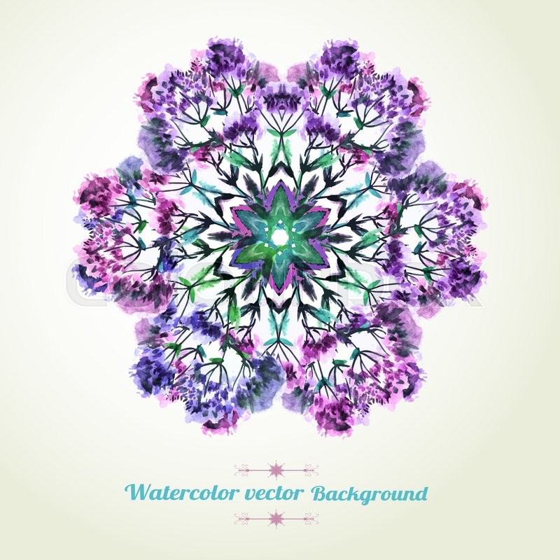 800x800 Romantic Watercolor Card With Flowers. Decor Design Greeting Cards