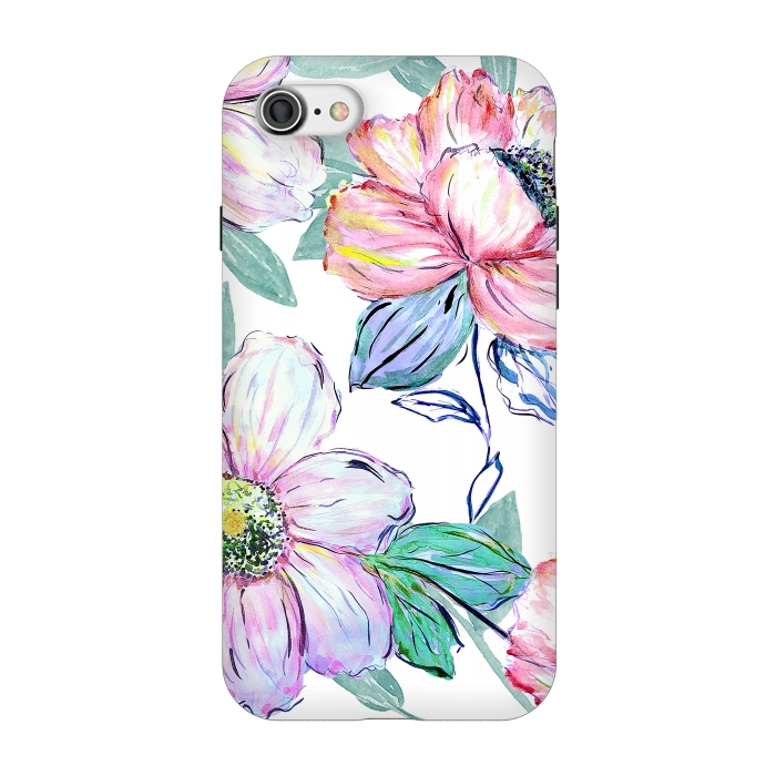 700x700 Romantic Watercolor Flowers Hand Paint Design