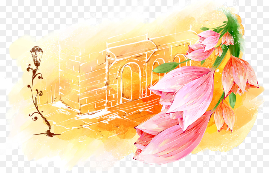 900x580 Watercolor Painting