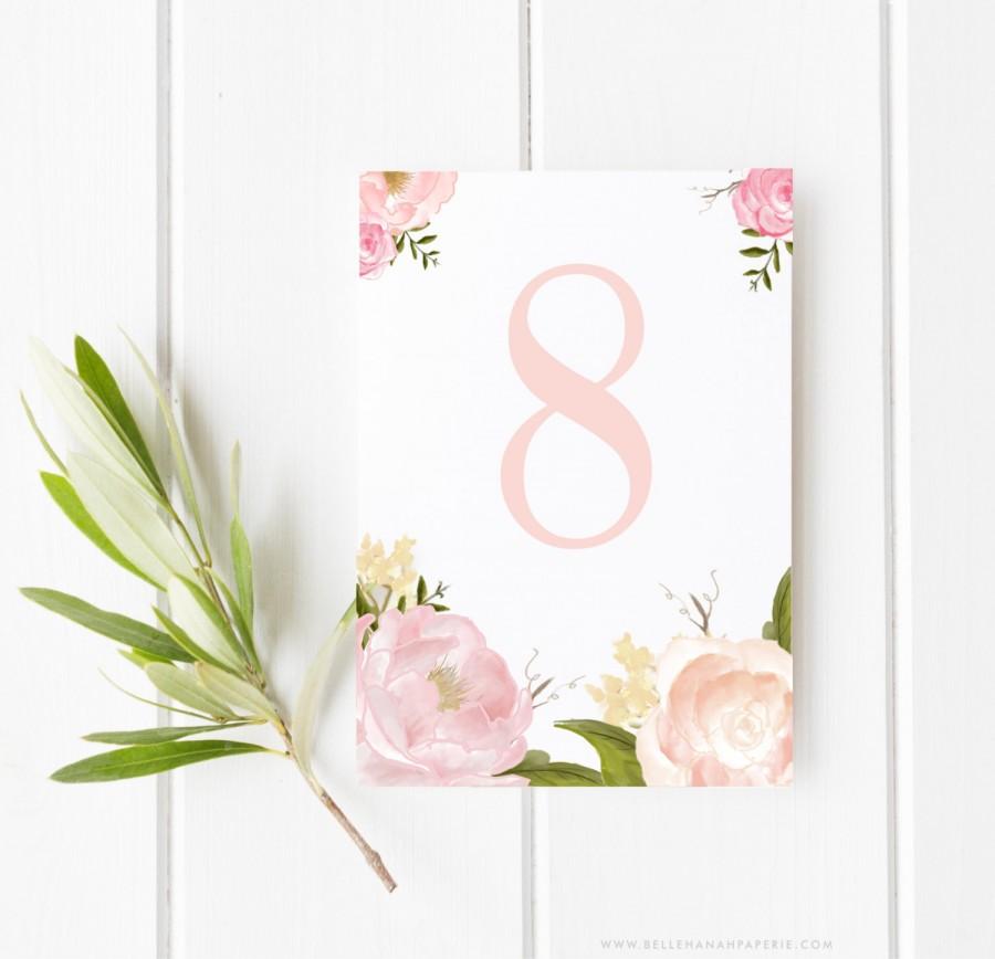 900x868 Instant Download Table Numbers