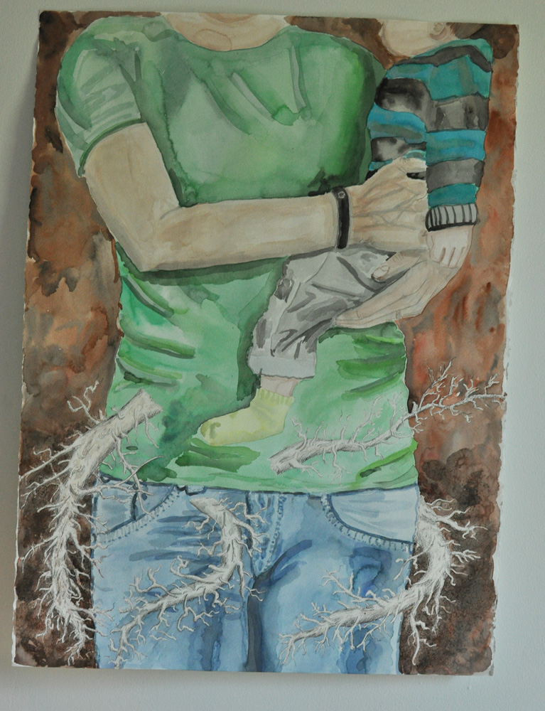 767x1000 Roots Watercolor Painting A Life Like Art