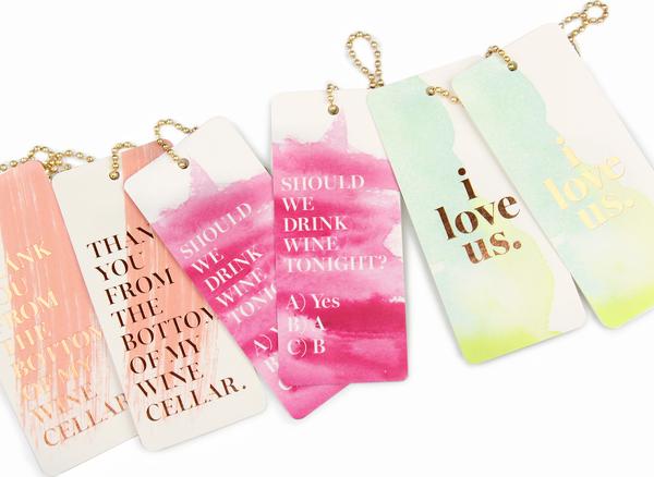 600x438 Rose Gold Watercolor Luxe Tags Inklings Paperie