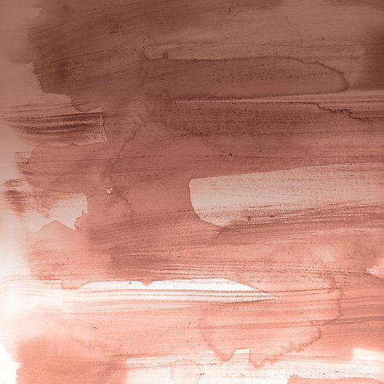 550x550 Rose Gold Watercolor Splash Photographic Prints By Liz Plummer