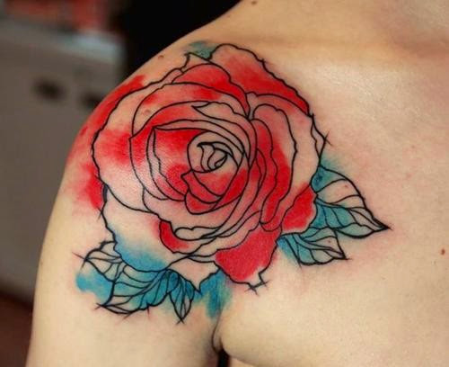 500x408 70 Outstanding Watercolor Tattoo Designs Amp Ideas