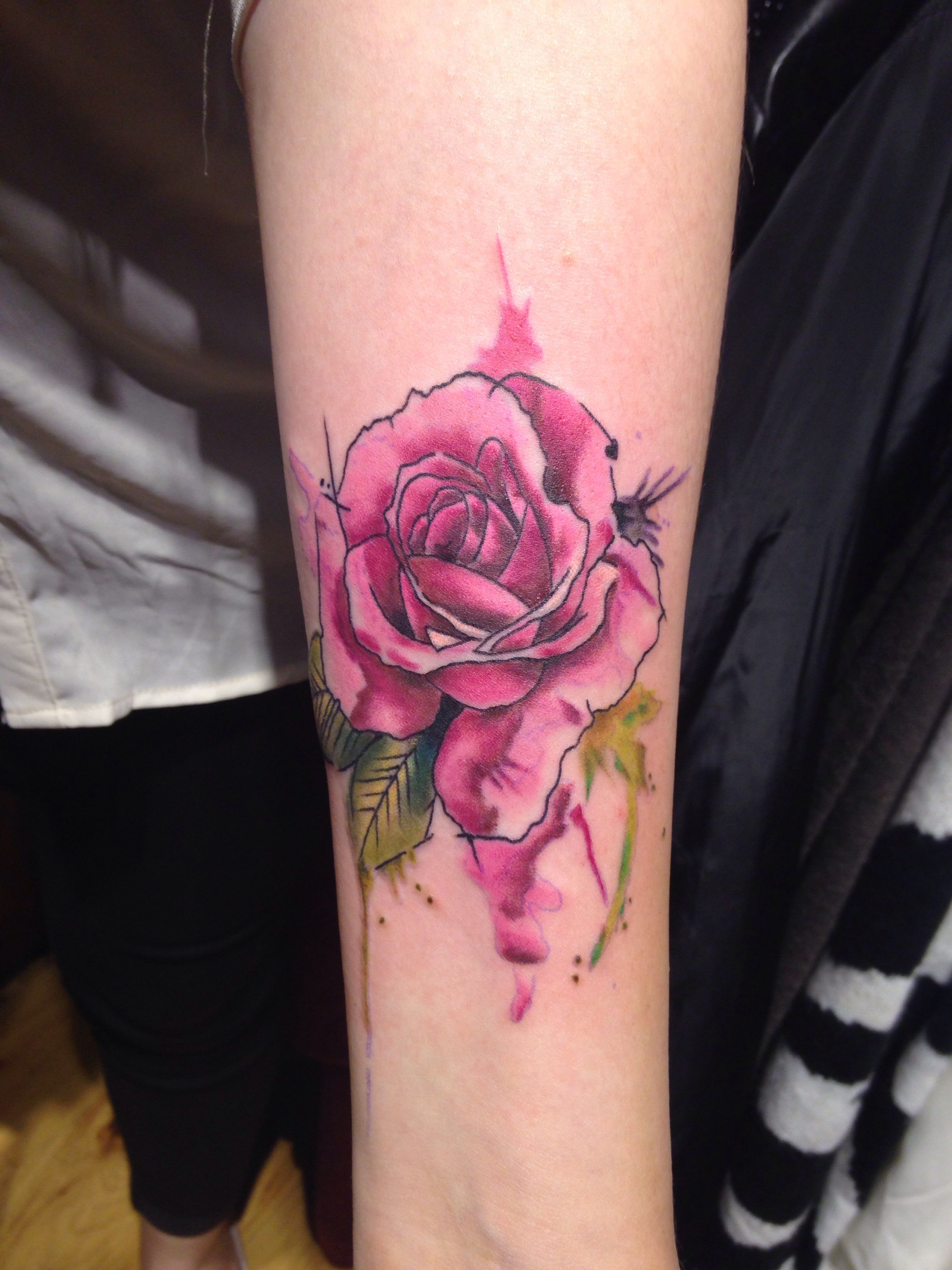 2448x3264 Watercolor Rose Tattoo Tattoo Ideas Watercolor