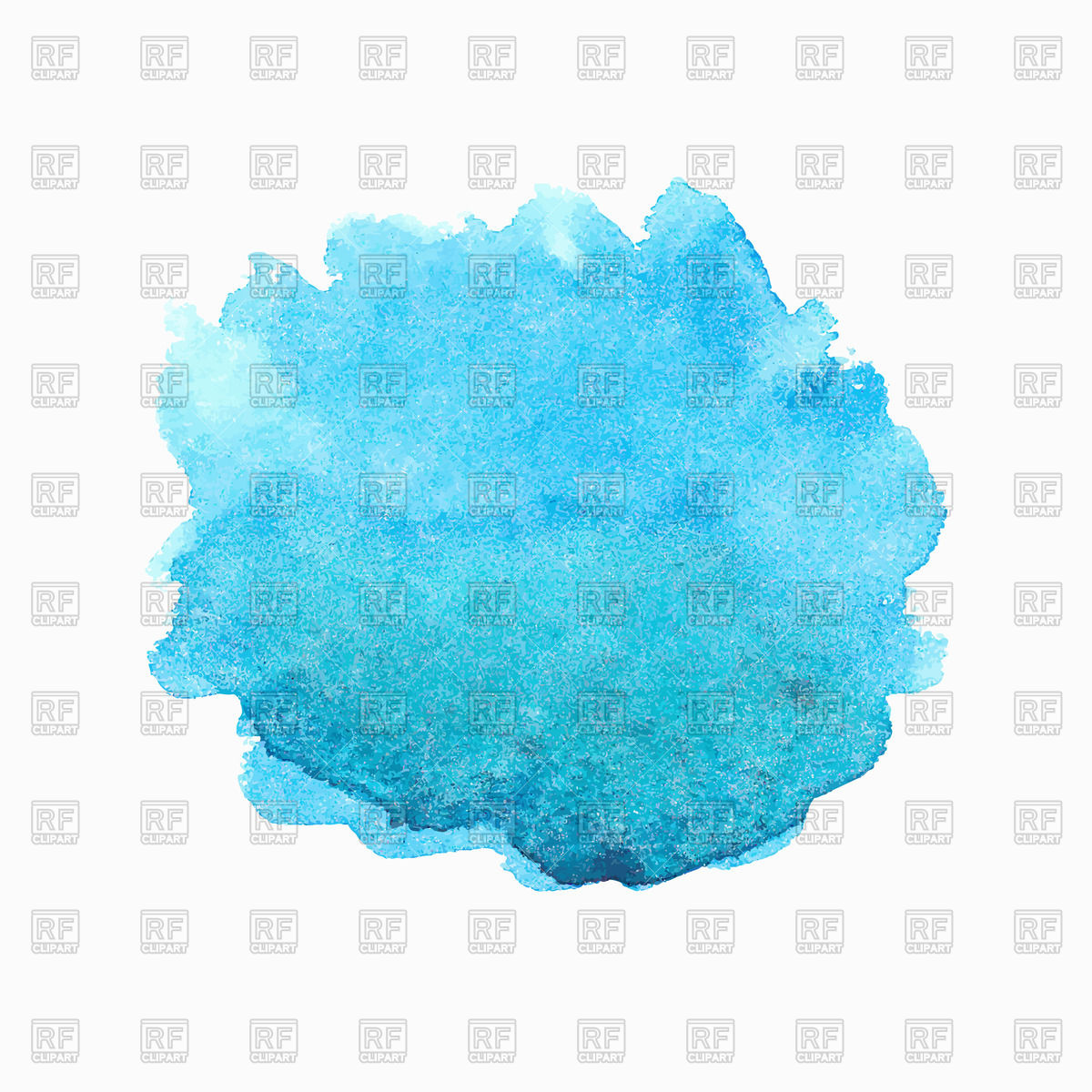1200x1200 Bright Blue Watercolor Spot Vector Image Vector Artwork Of