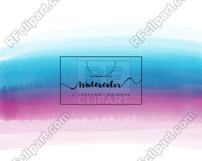400x320 Illustration Of Hand Painted Watercolor Texture Vector Image