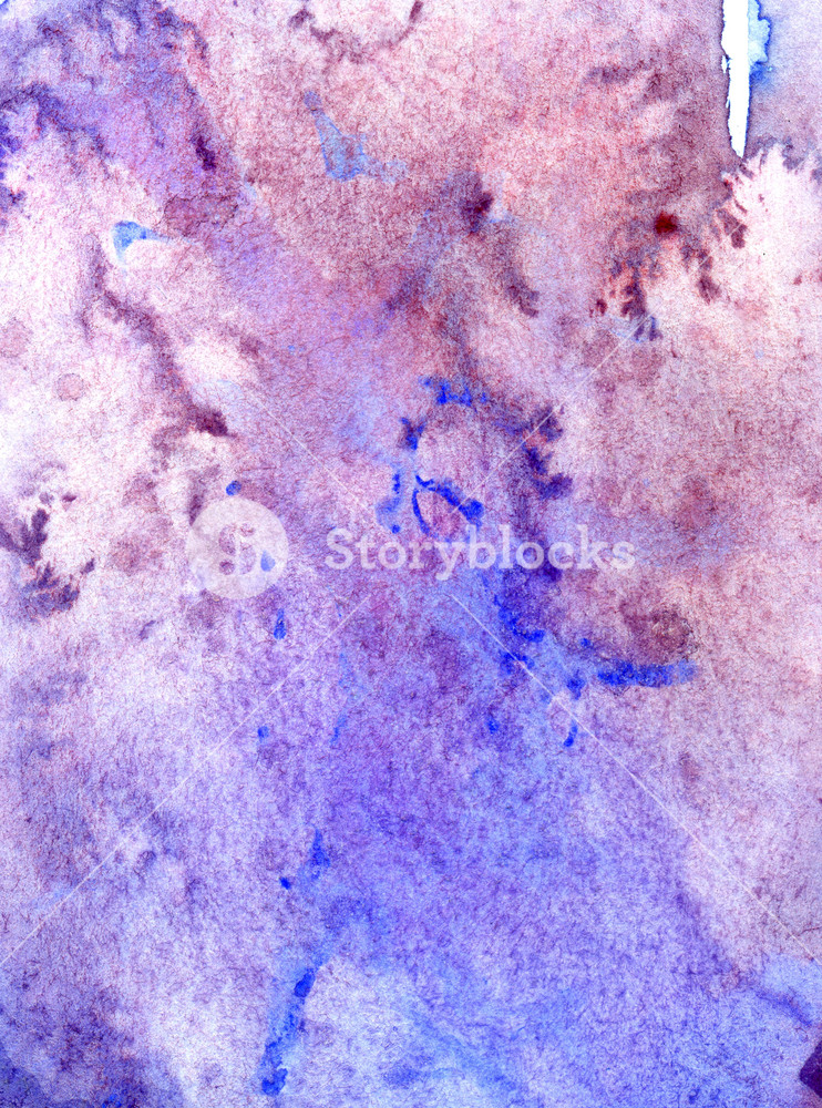 742x1000 Abstract Purple Watercolor Texture As Grunge Background. Royalty