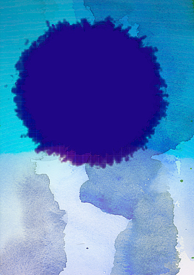 650x919 Blooming Blue Watercolor Background, Blue, Watercolor, Textured