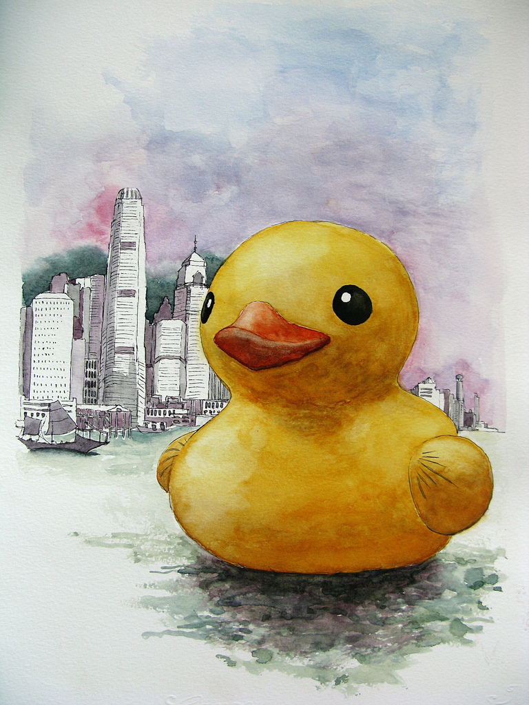 768x1024 Rubber Duck Last Saturday We Went To Hk To See This