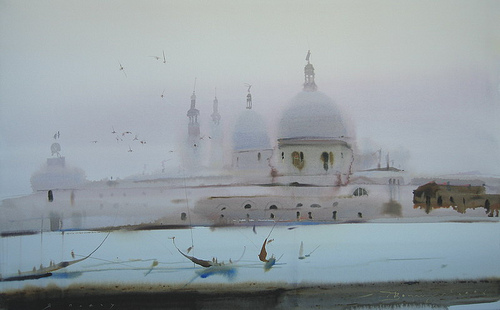 500x310 I Am Crying Watercolor By Alex Votsmush Russian Artist