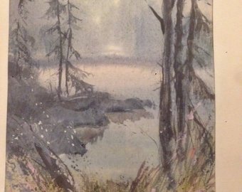 340x270 Russian Watercolor Etsy