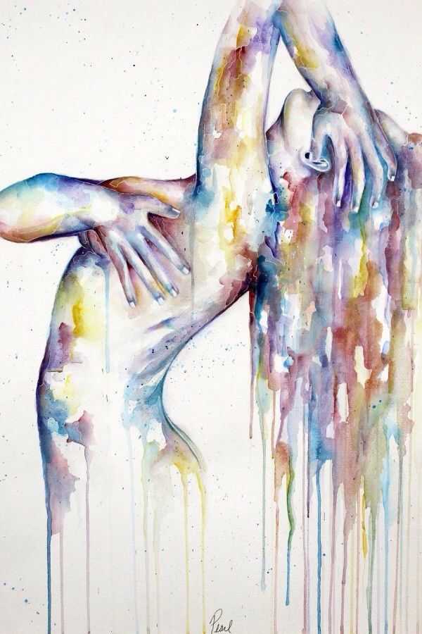 600x900 Sad Watercolor Paintings