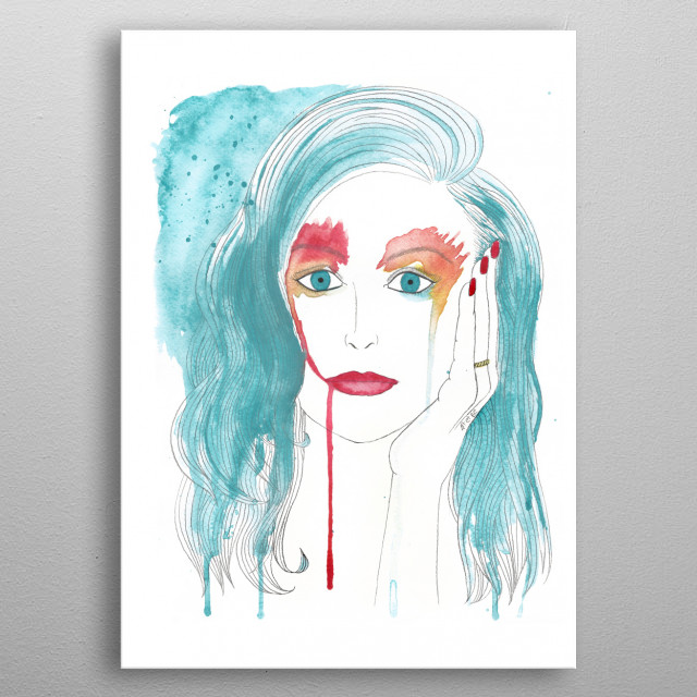 640x640 Sad, Sadness, Drop, Tears, Wat... By Art Amp Be Metal Posters