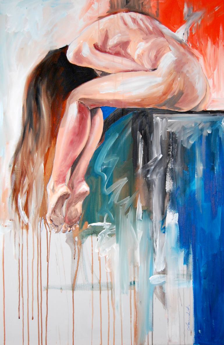 770x1184 Sad But Proud! Painting By Christophe Lambert Saatchi Art