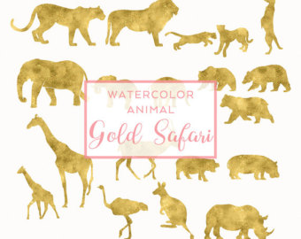 340x270 Safari Watercolor Etsy