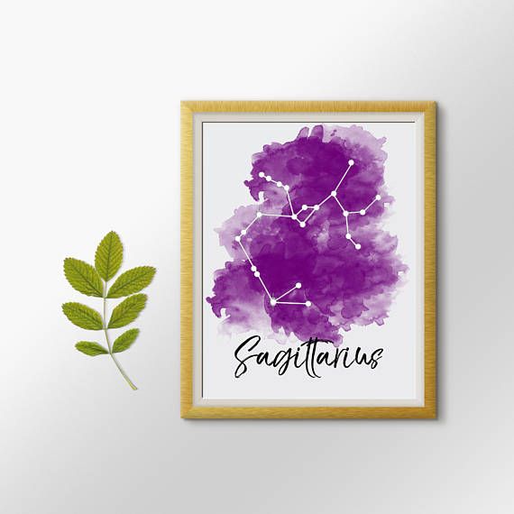 570x570 Sagittarius Printable Art, Art Print, Wall Art Print, Download