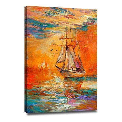 500x500 Sailboat Paintings