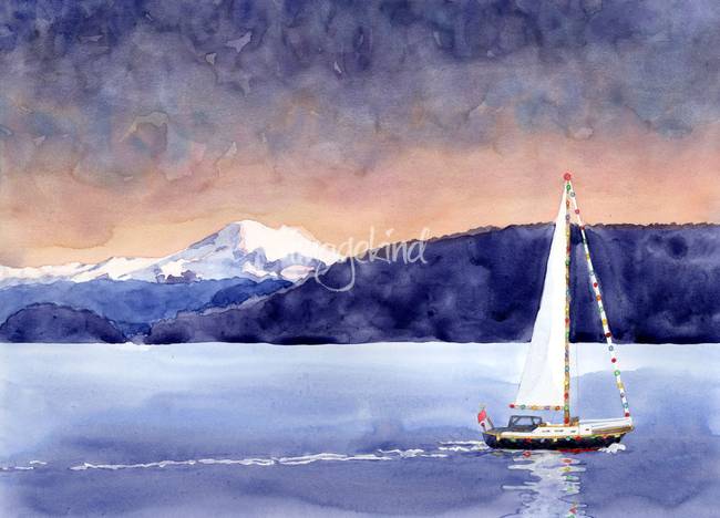 650x468 Stunning Sailboat Watercolor Painting Reproductions For Sale On