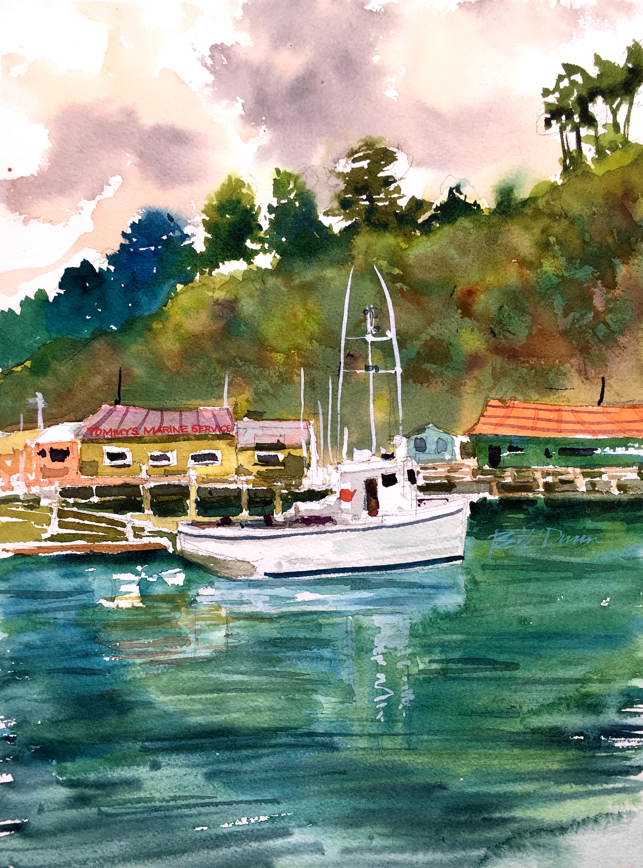 2070x2792 Come Sailboat Away In This Watercolor Sailboat Tutorial