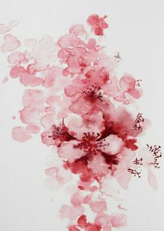 236x332 Cherry Blossom 3 By Rachel Dutton Watercolor Products I Love