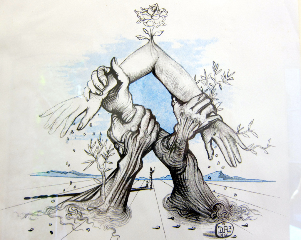 1024x816 Dali Drawing, Salvador Dali Museum, Figueres Chris 9