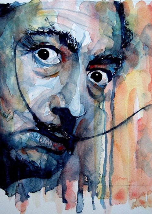 Salvador Dali Watercolor at GetDrawings | Free download