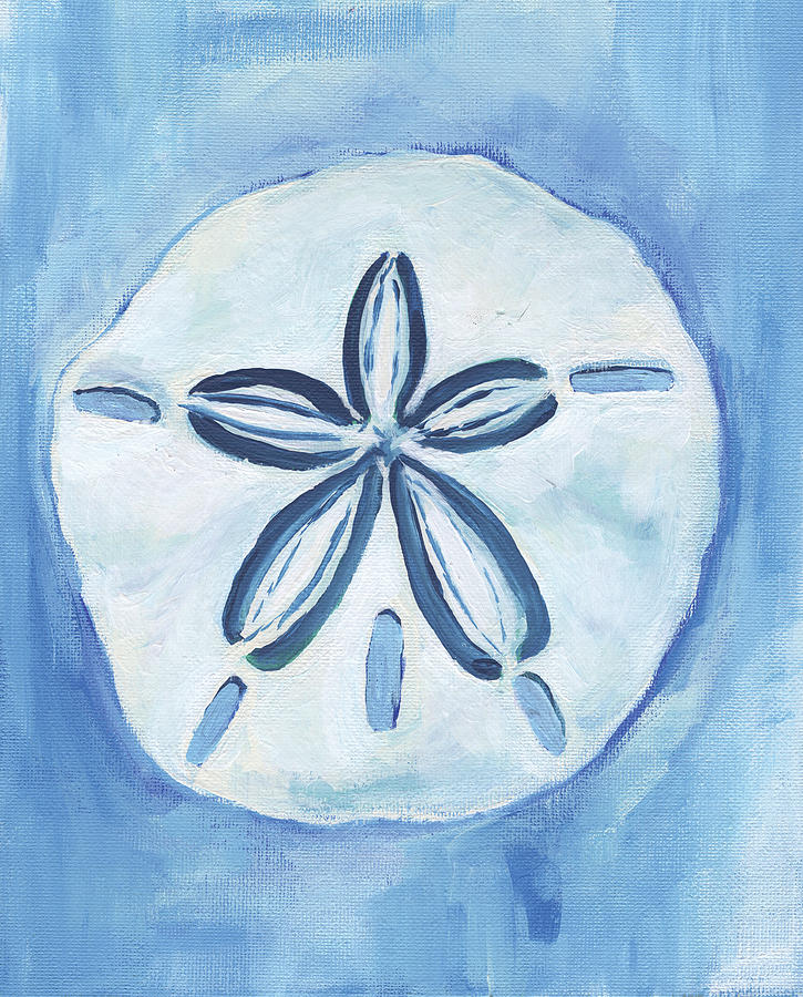 725x900 Sand Dollar Painting By Anne Seay