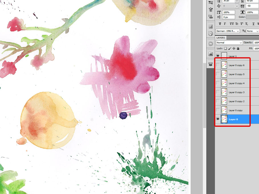 910x683 How To Create Vector Watercolor Texture And Elements In Adobe