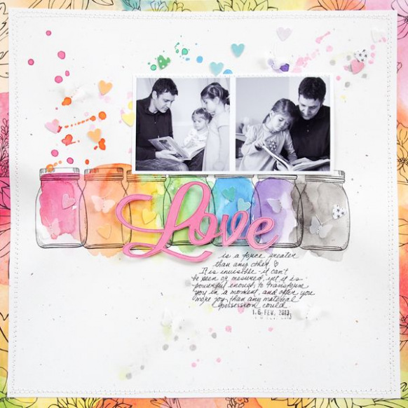 582x582 Insane Scrapbook Pages Design 36 Best Technique Watercolor Images