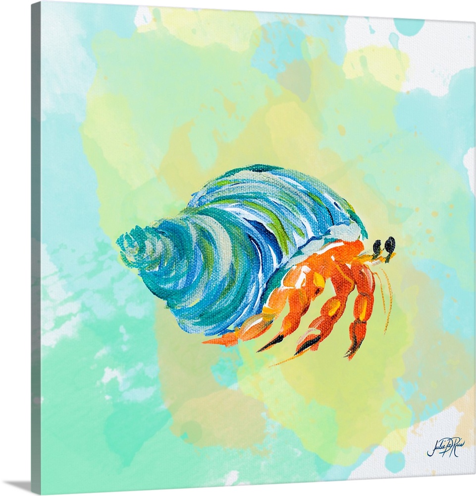 961x1000 Watercolor Sea Creatures Ii Wall Art, Canvas Prints, Framed Prints