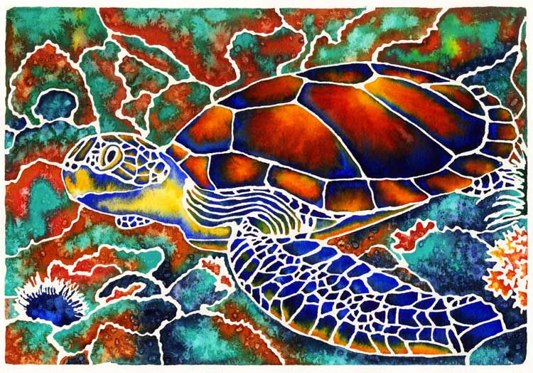 750x524 Sea Turtle Tanya Jill, Artist