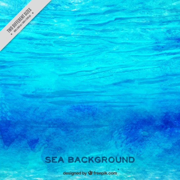 626x626 Watercolor Sea Background Stock Images
