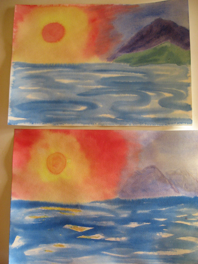 682x909 Norse Watercolor Painting Homeschooling Waldorf Has Moved To Www