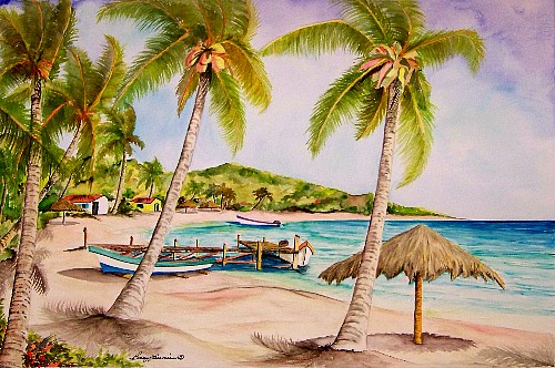 500x332 Watercolor Paintings By Aquanet Art Sponsor Barry Launius