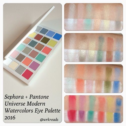 500x500 Sephora Pantone Universe Modern Watercolors Eye Palette Swatches