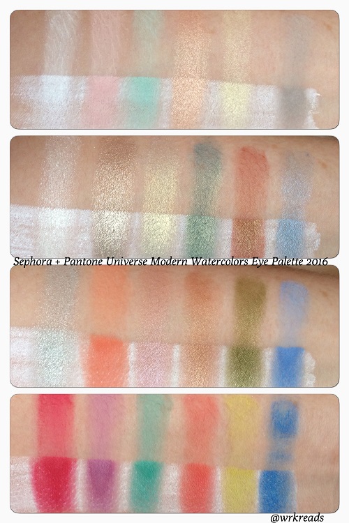 500x750 Sephora Pantone Universe Modern Watercolors Eye Palette Swatches 2